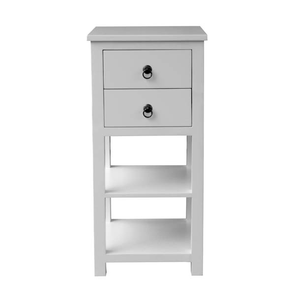 white nightstand